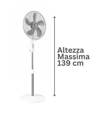VENTILATORE A PIANTANA 40 CM BIMAR - INB-VP433R