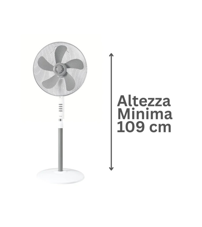 VENTILATORE A PIANTANA 40 CM BIMAR - INB-VP433R