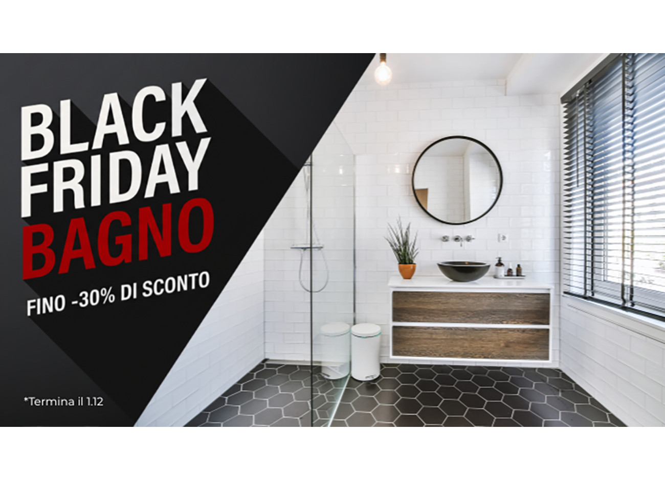 Black Friday Bagno 2025: le offerte da non perdere su sanitari, mobili e rubinetteria